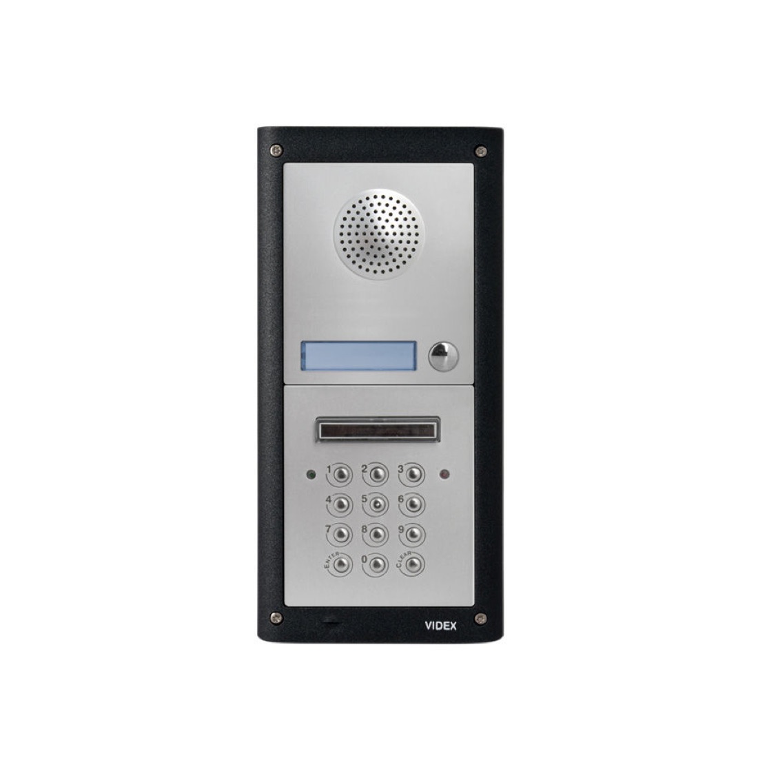 Entry panel with keypad