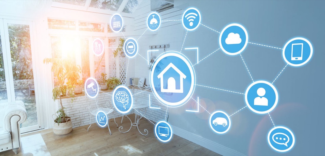 Connected smart home concept